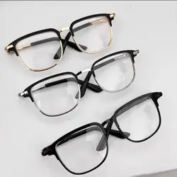 Ellipse Frame Doll Glasses Creative Metal Plush Doll Eyeglasses Photo Prop Doll Accessories Fashion Pets Glasses for 20cm Dolls