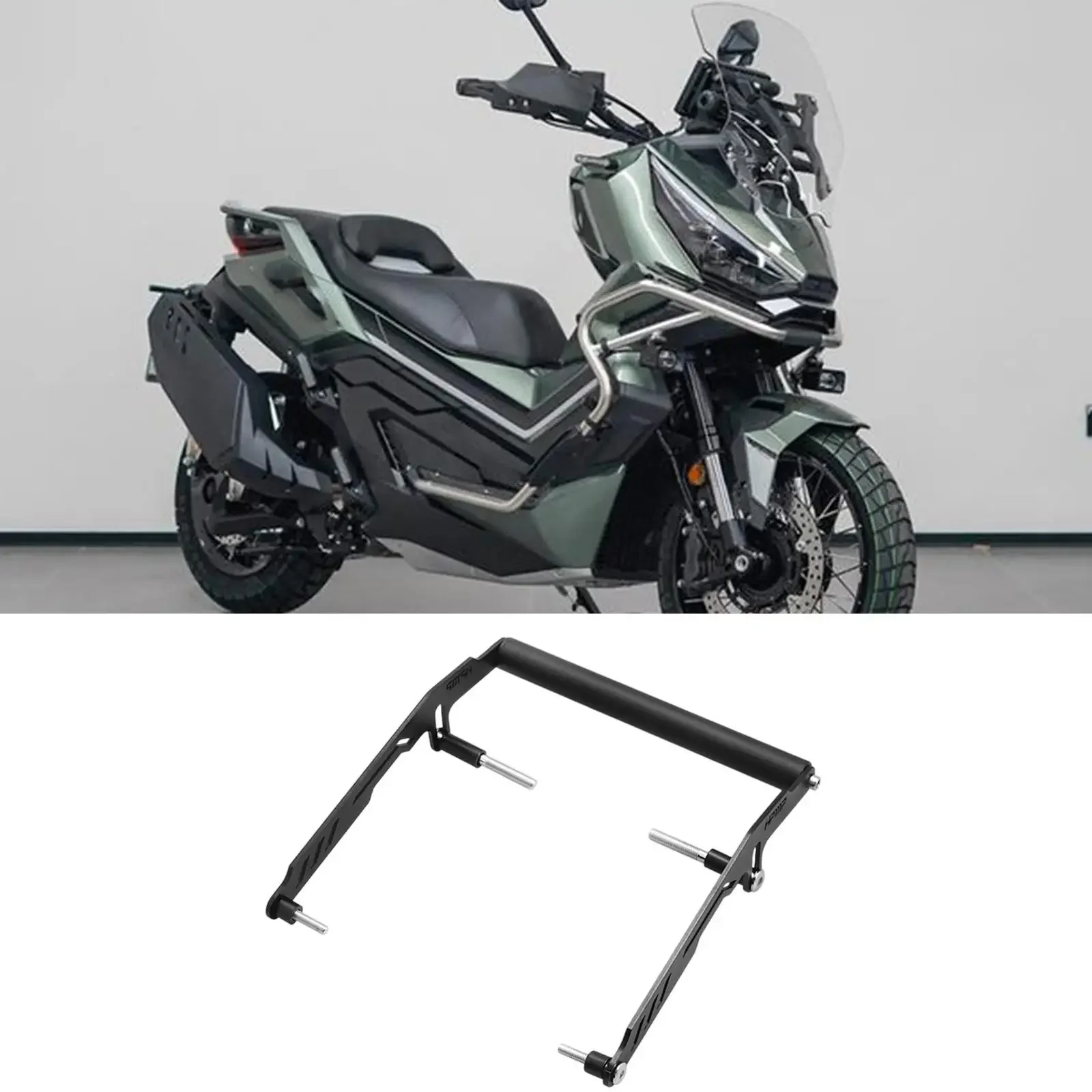For Zontes 368G Motorcycle Navigation Bracket Mount Holder Sturdy Expansion Crossbar Replacement Mobile Phone Mount Bracket - Image 3