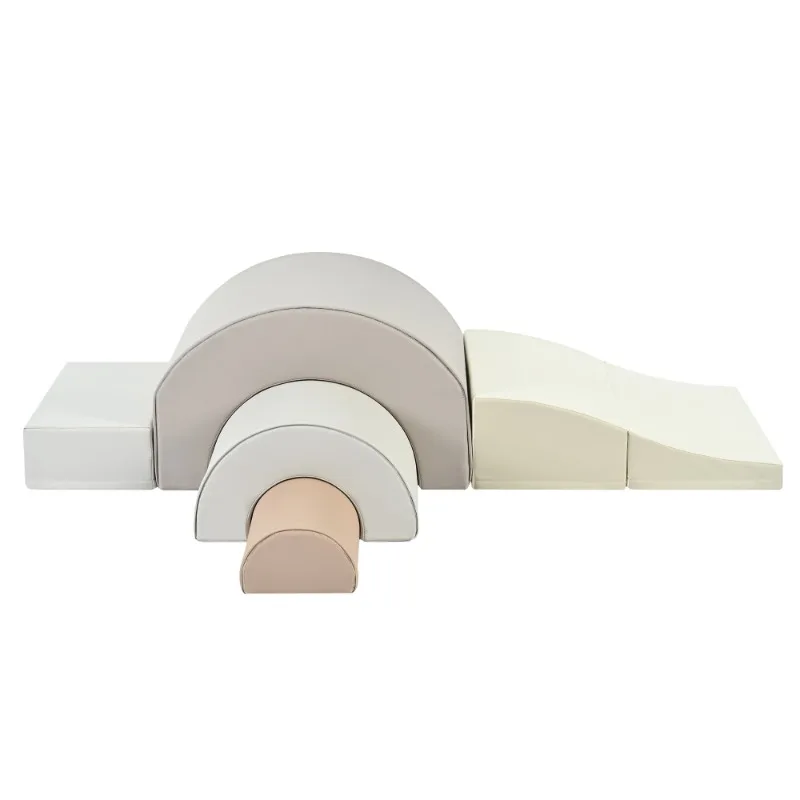 مجموعة مكعبات التسلق الناعمة للأطفال، معدات اللعب الإسفنجية للأطفال الصغار للأنشطة وتطوير المهارات الحركية #6