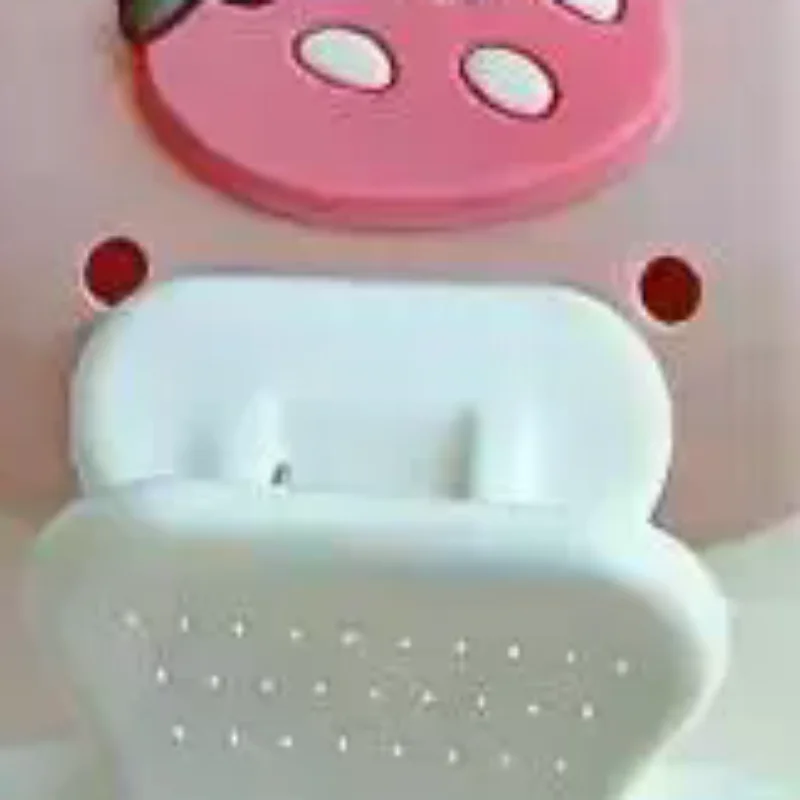 2Pcs Strawberry Shaped Toothbrush Clip With Dust Cover Bathroom Toothbrush Protective Cover For Home And Travel