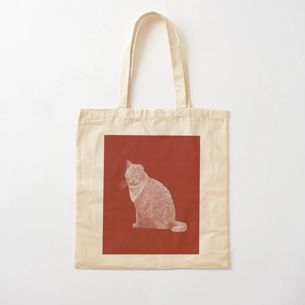 The Badass Bandit Cat Tote Bag Canvas bag for women Canvas shoulder bag hand