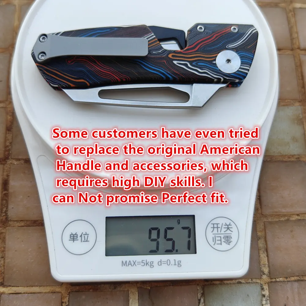 JUFULE New WinterPudding B4 Magnet Inside G10 Gmascus Handle VG10 Ceramic Bearings Pocket EDC Tool Camping Hunting Folding Knife