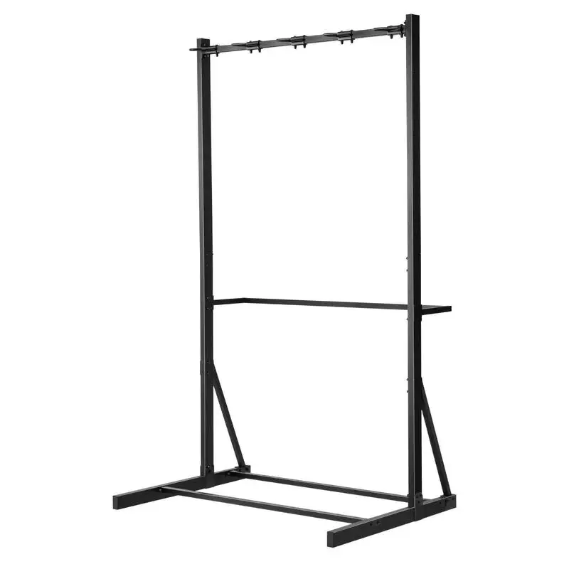 

Vertical Bicycle Stand 300LBS Capacity For Garage Yard Living Room Carbon Steel Freestanding 5-Bike Storage Rack 47.2"x13"x29" Heavy Duty Floor Organizer Stand Indoor Outdoor Use