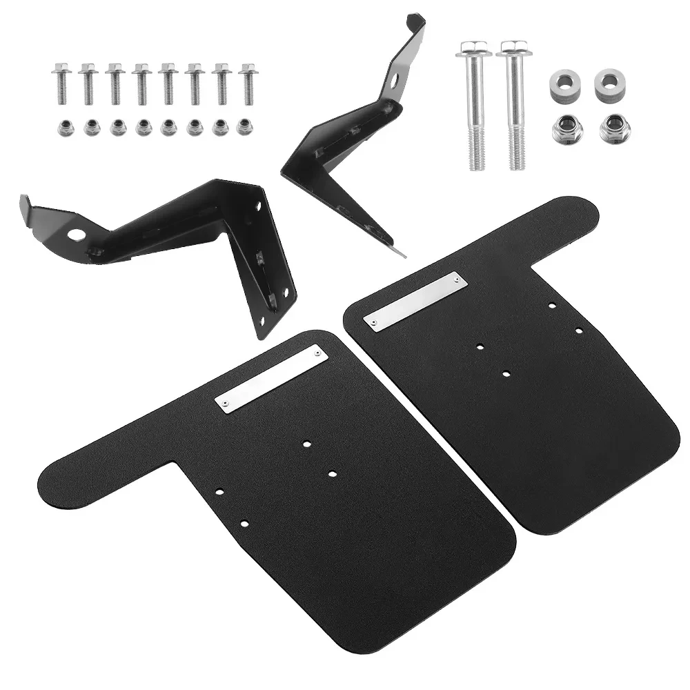 For Maverick X3 Turbo R RS (XRS) RR XRC XMR 2017-2024 2023 2022 2021 72" ATV Rear Hugger Fender Trailing Arms Mud Flaps