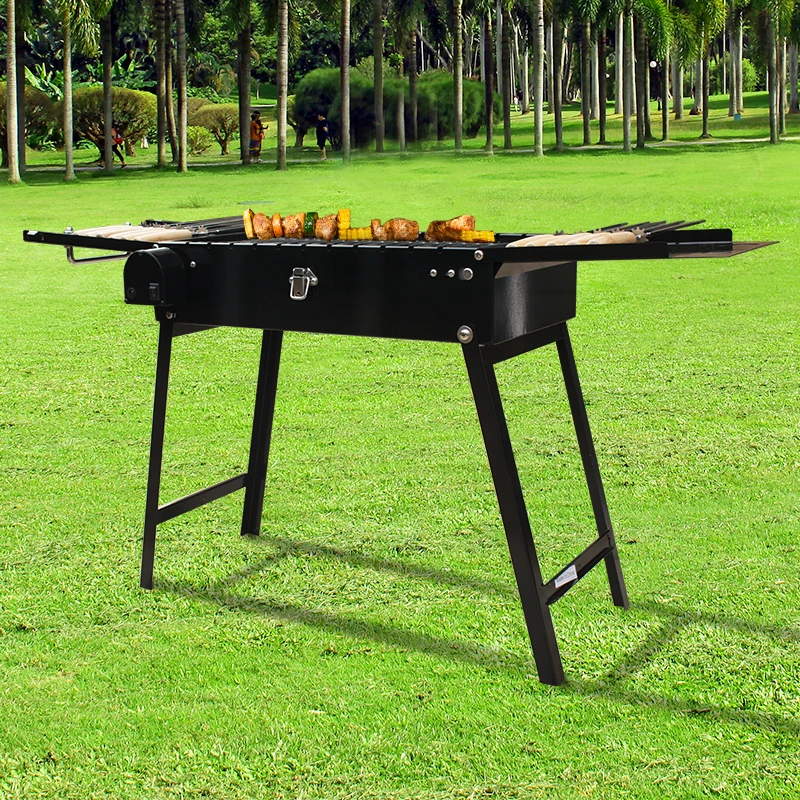 Manufacturer Custom Tabletop Camping BBQ Grills Portable Portable Rotary Electric Manufacturer Machine Commercial Smokeless Gas