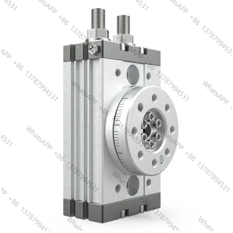 HRQ Pneumatic Rotating Cylinder Table Swing Rack and Pinion 0 to 190 degrees HRQ10 HRQ20 HRQ30 HRQ50 HRQ70 Rotary Cylinder