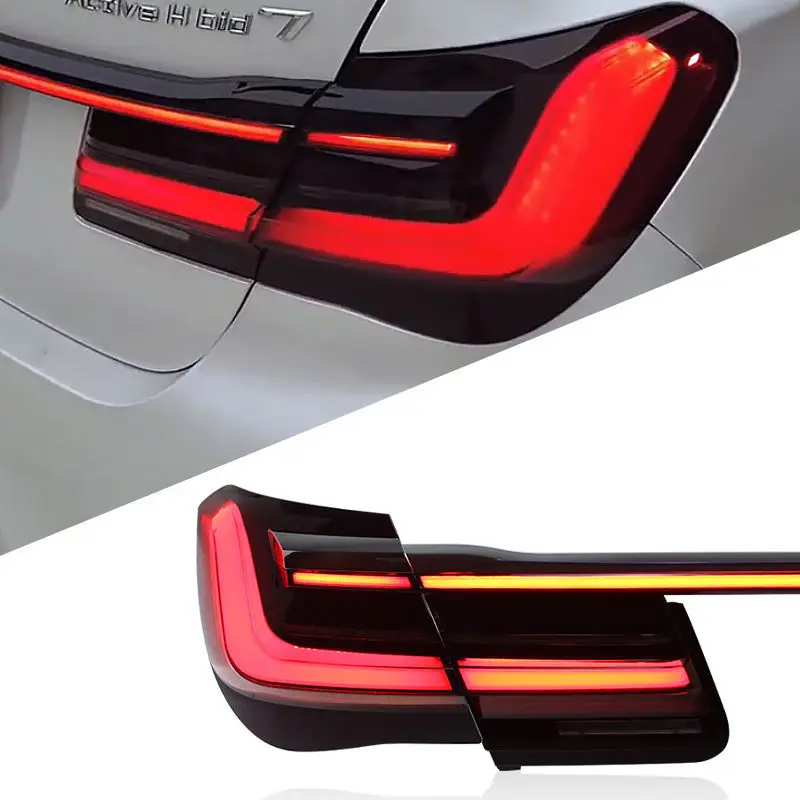 

Suitable For 09-15 BMW 7 Series F02 Tail Light Assembly Modified LED Running Light Running Water Turn Signal