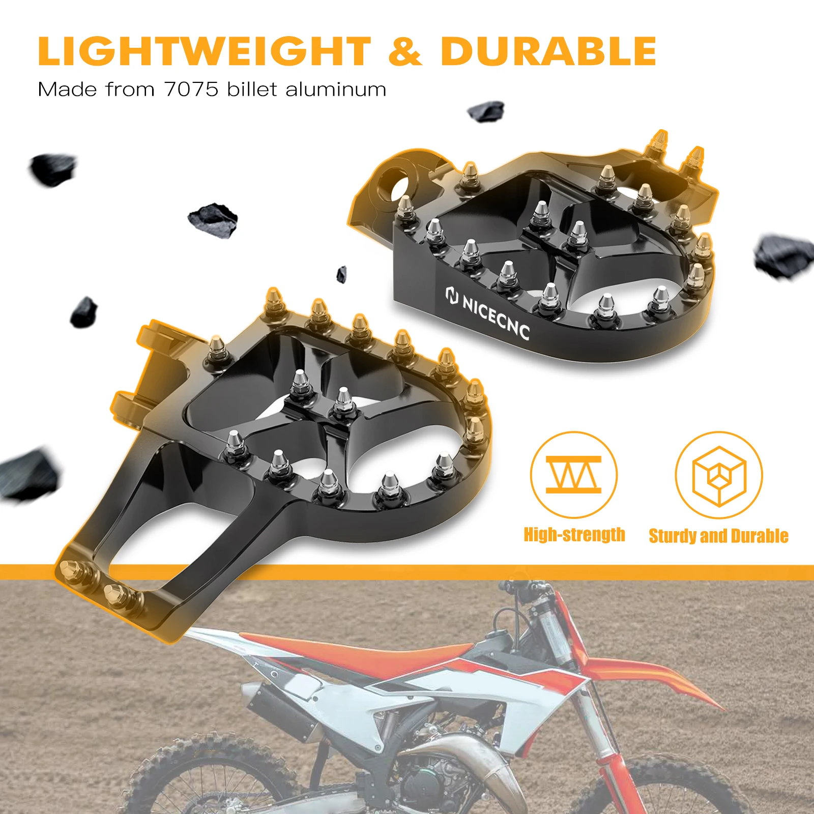 NICECNC لـ 2023 Beta Xtrainer 300 X-TRAINER 250 2015-2023 RR 300 250 2013-2019 دراجة نارية موسع أوتاد القدم يميل مسند القدمين