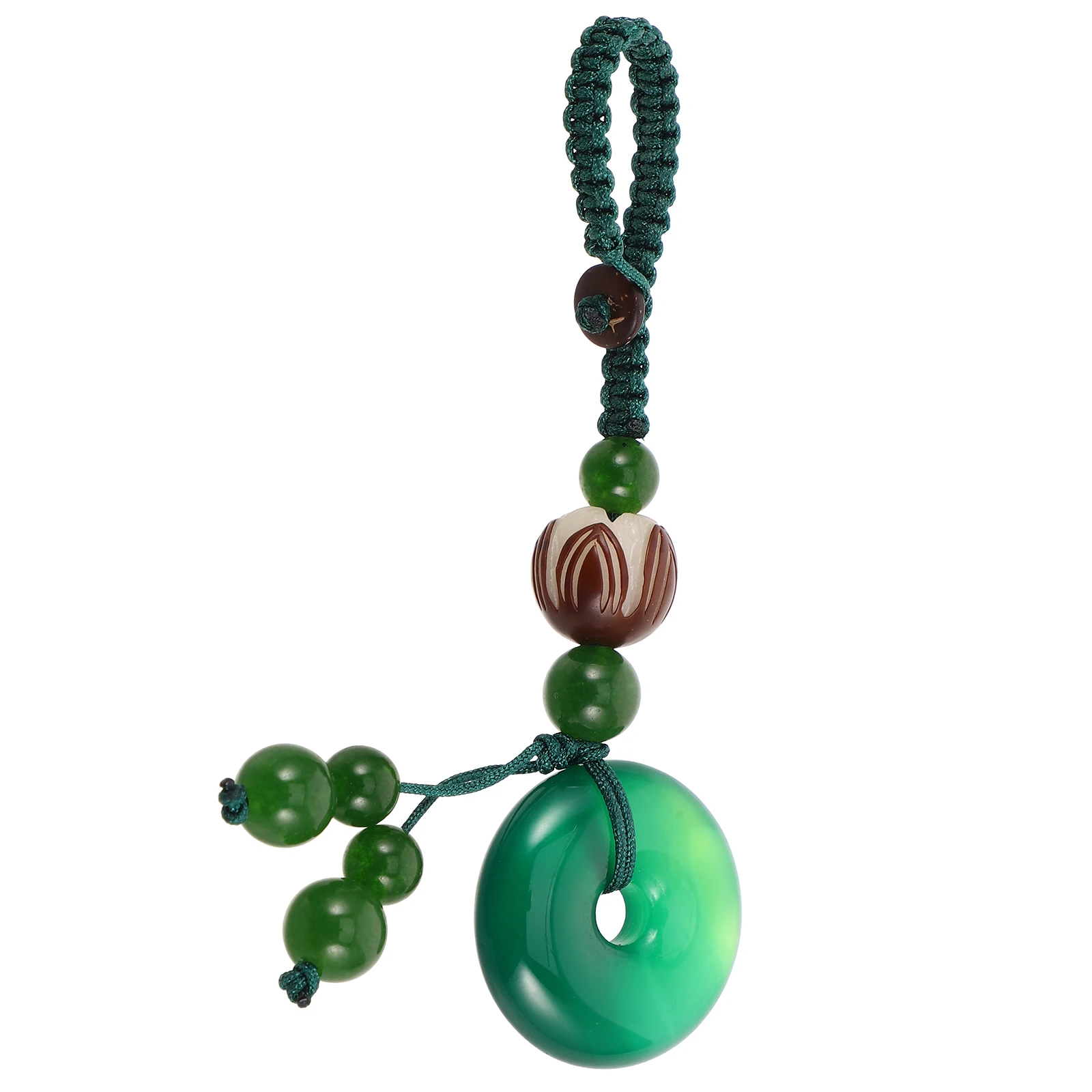 

Chalcedony Keychain Chinese Style Pendant Bag Decoration Bag Charms Handbags Pendant For Bag Handbag Charm Purse