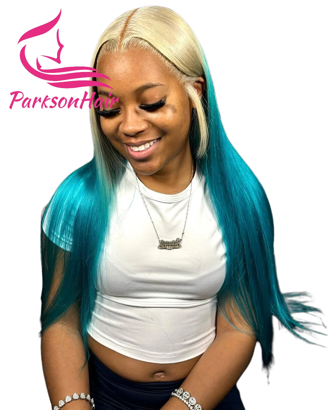 613 باروكة من شعر طبيعي أزرق ملون للنساء 13x4 13x6 الدانتيل الشفاف شعر مستعار أمامي شعر الإنسان البرازيلي قبل قطعها الدانتيل شعر مستعار أمامي #3