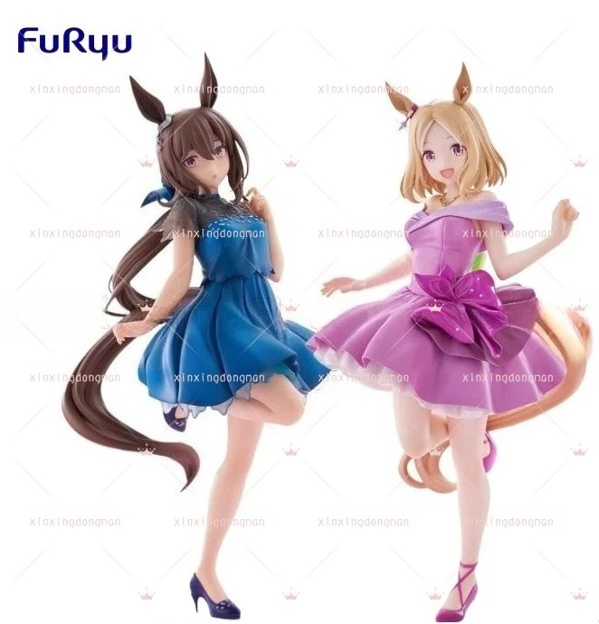 ألعاب FuRyu Uma Musume الأصلية Pretty Derby Trio-Try-iT شخصية Narita Top Road/Admire Vega نموذج الحلي