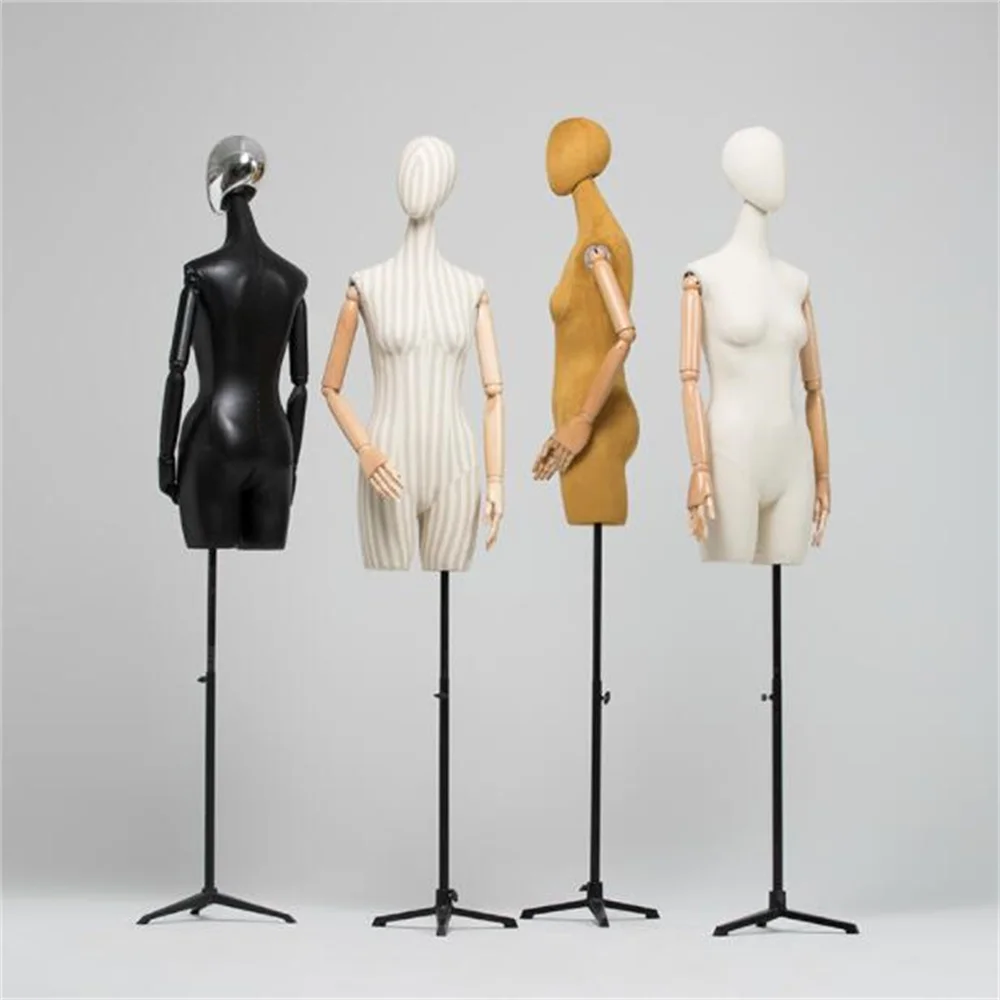 Female Sewing Shoulder Female Hand Mannequin, Body Props, Collarbone, Wedding Cloth Store, Model Lovers, Tripod Base, C020