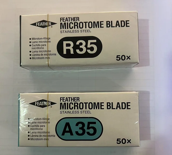 実験室/羽毛病理学的顕微鏡手術用刃 薄型タイプS35/R35/A35/N35 使い捨て刃