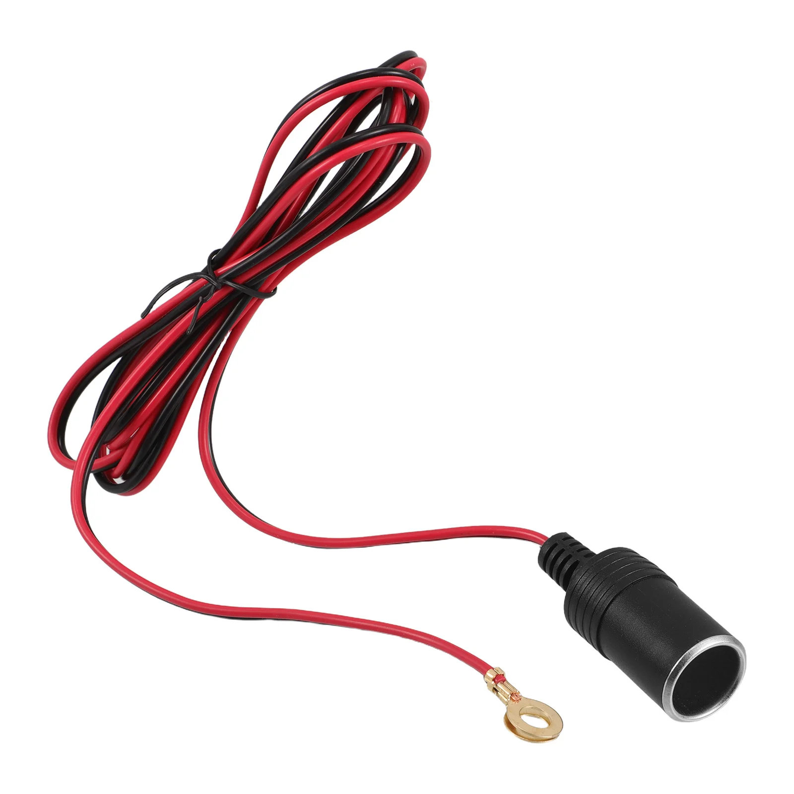 

Automotive Plug Adapter Female Lighter Socket Car Converter Cable With Current Limiting Protection Abs Durable