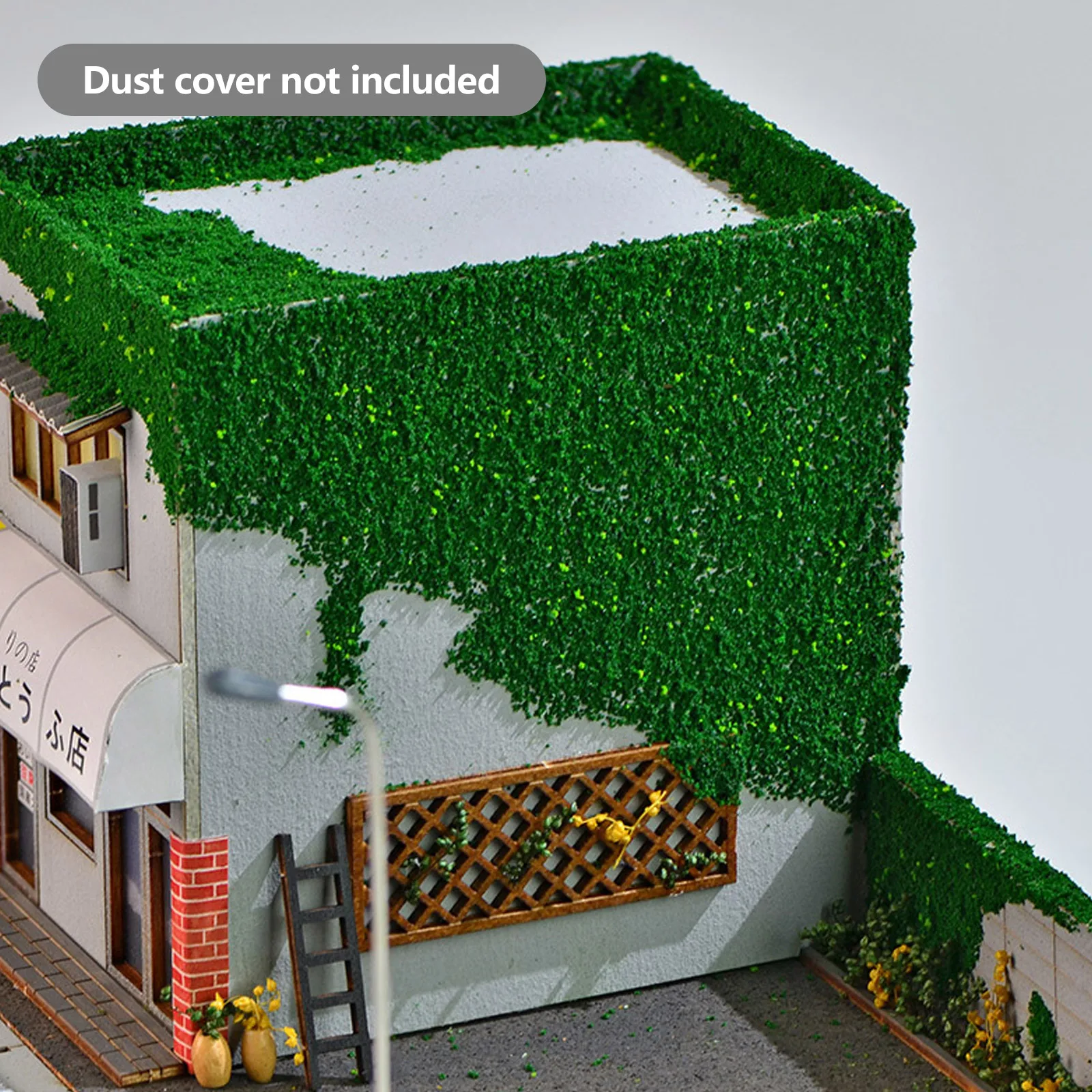 1/64 Diorama Auto Garage Modell LED Beleuchtung Stadt Szene Display Modell DIY