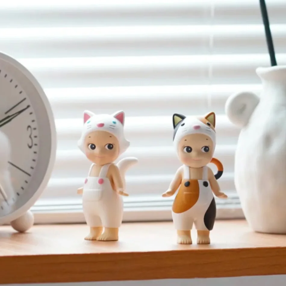 Meow Meow Daily Angel Series Cat Blind Box Trendy Play Doll Desktop Cartoon Creative Ornament Handmade Mysterious Box Girl Gift