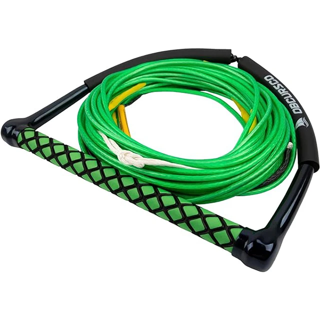 4 Section Durable Surfing Rope with EVA handle towing rope Custom Color Boat Rope