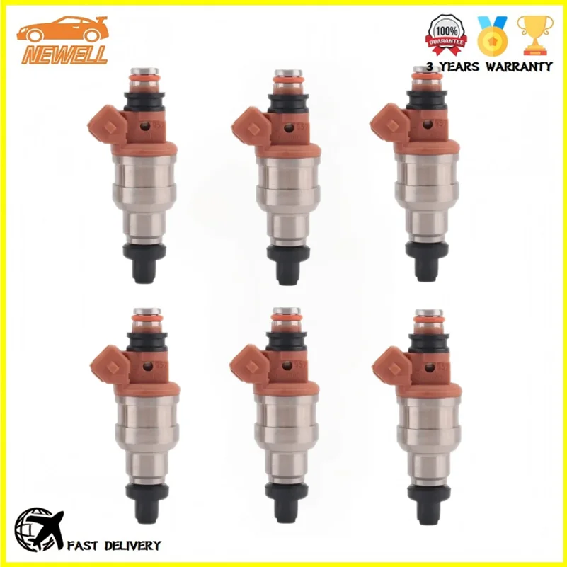 6pcs INP-060 INP060 MD162524 MD362044 BDH182 Fuel Injector For Dodge Stratus Avenger Chrysler Sebring Cirrus 2.5L V6 1995-2000