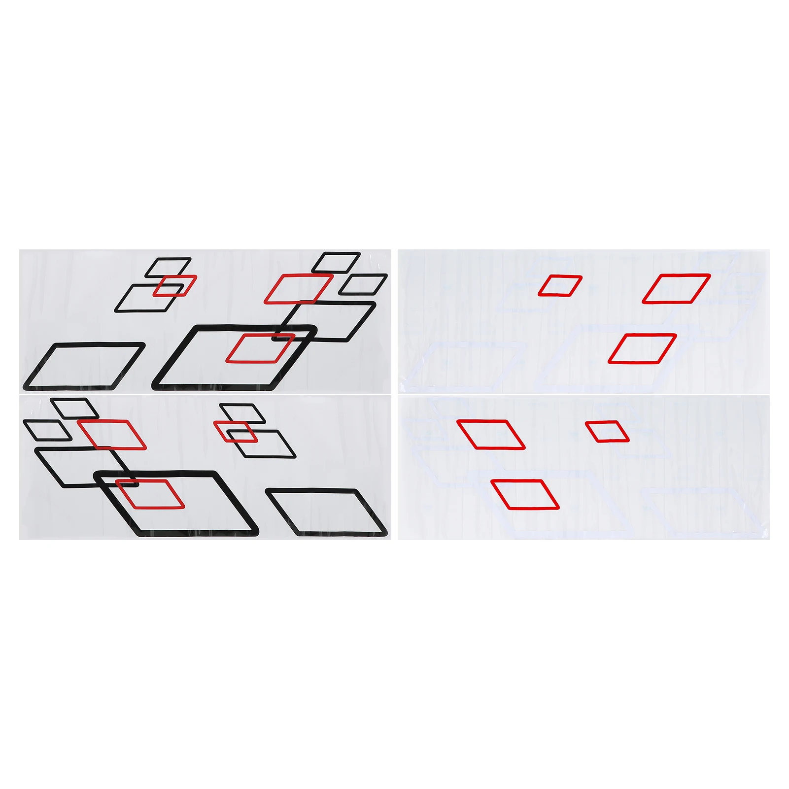 

Auto Body Graphic Stickers Car Body Side Sticker Styling Decoration PVC 100x38cm Self Adhesive Sun Resistant for SUV Truck