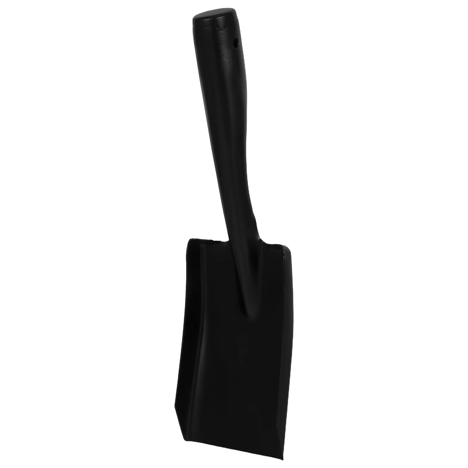 

Coal Shovel Manganese Steel Miniature Head Black Farm Metal Fireplace Removal Outdoor Portable Lightweight Ergonomic