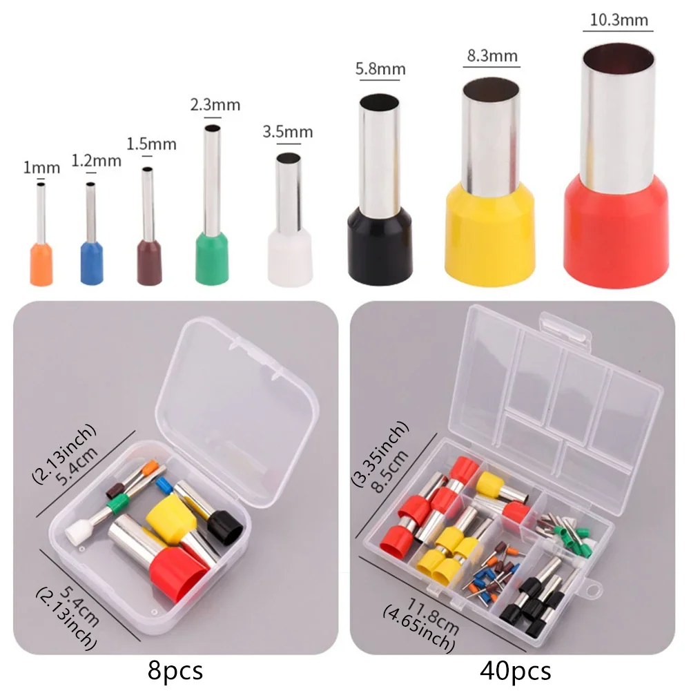 40/8 Uds. Cortadores de moldes para corte de arcilla, herramientas para arcilla, moldes para estampadores de formas redondas, Kit de herramientas de alfarería de polímero, troqueles de corte de Metal redondos