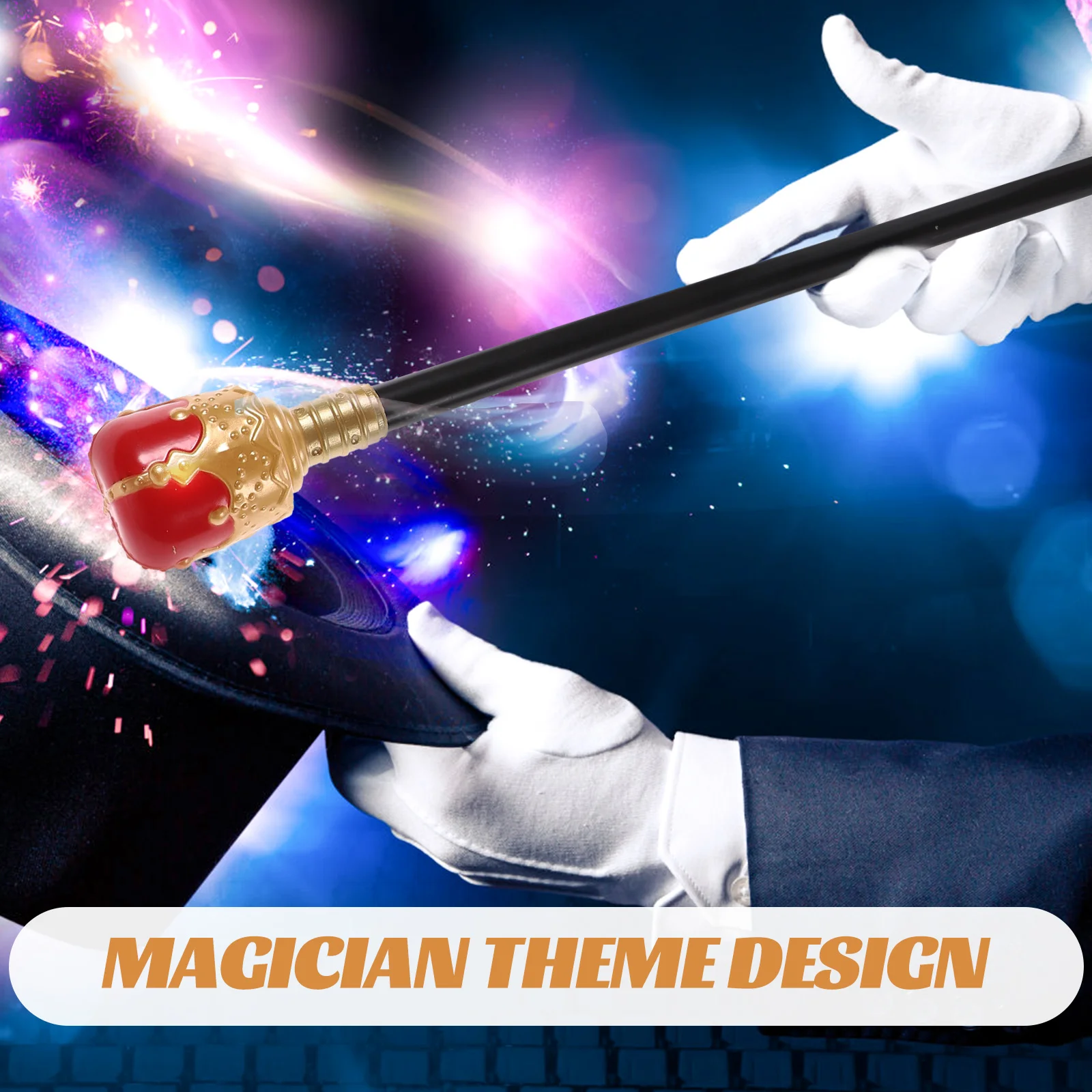 

Halloween Queen Princess Scepter Cosplay Cane Staff Plastic Decorations Canes Costume Accessory Walking Stick Bastones