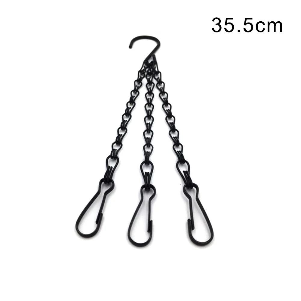 

Multipurpose Metal Chain Hook Hanging Chains For Plants Flower Pot Basket Chains Bird House Replacement Chain Hangers