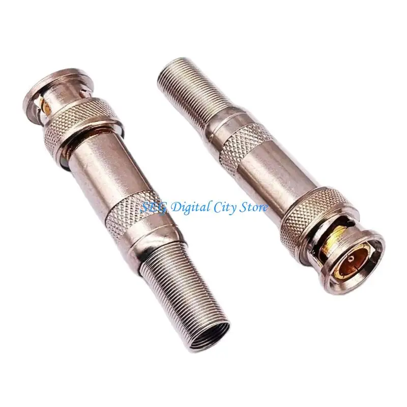 Connettore maschio BNC U75B VITE CONNETTORE COMPRESSIONE AND PER ACCESSORI CONTROTTO COMPRESSIONE CHCTV