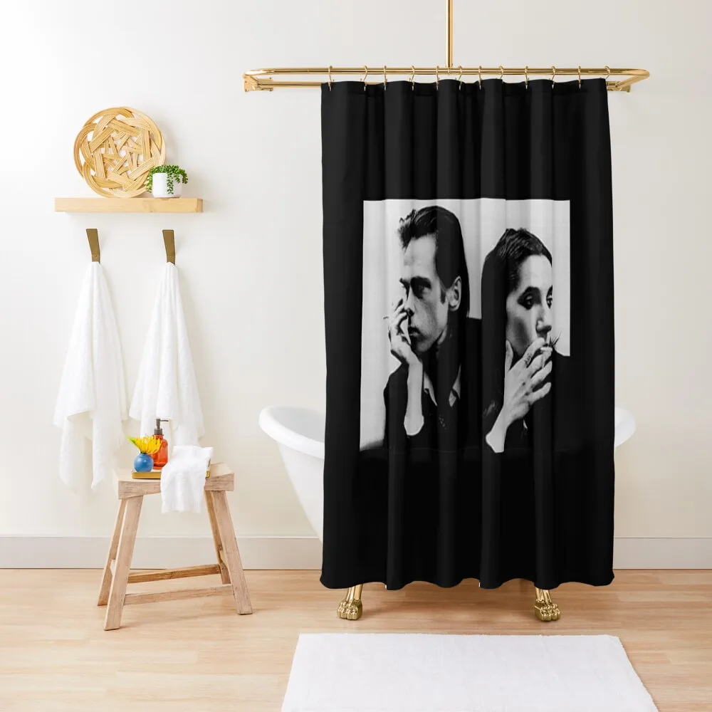 

Nick Cave and the Bad Seeds Shower Curtain Anime Shower Bathtub Waterproof Fabric Bathroom Curtain