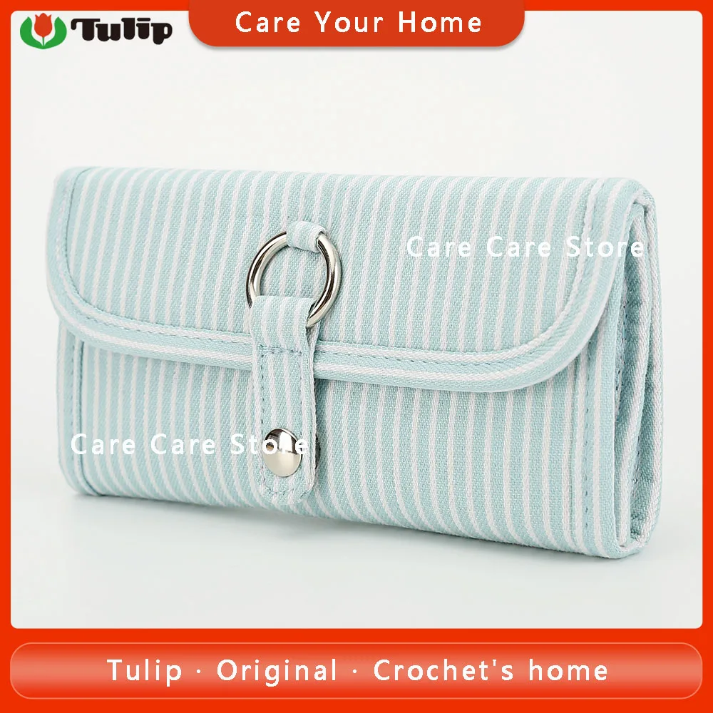 Tulip Crochet Bags Crochet Hook Needles Case Embroidery Organizer Accessories Embroidery Storage Bag Needle Holder Hook Case