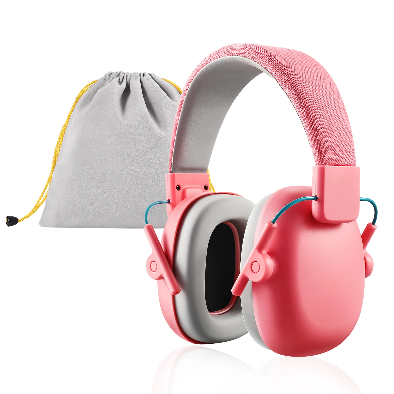 

YHKEMA Kid Ear Protection Baby Noise Earmuffs Noise Reduction Ear Defenders earmuff for children Adjustable nrr 25db Safety