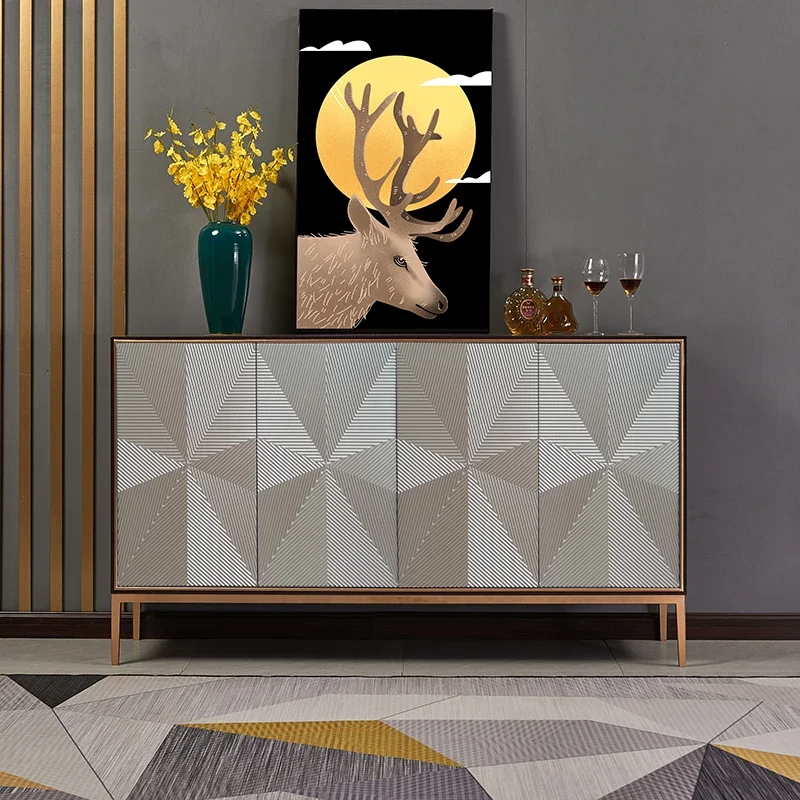 

Entrance Simple Modern Entry Storage Large Living Curio Integrated