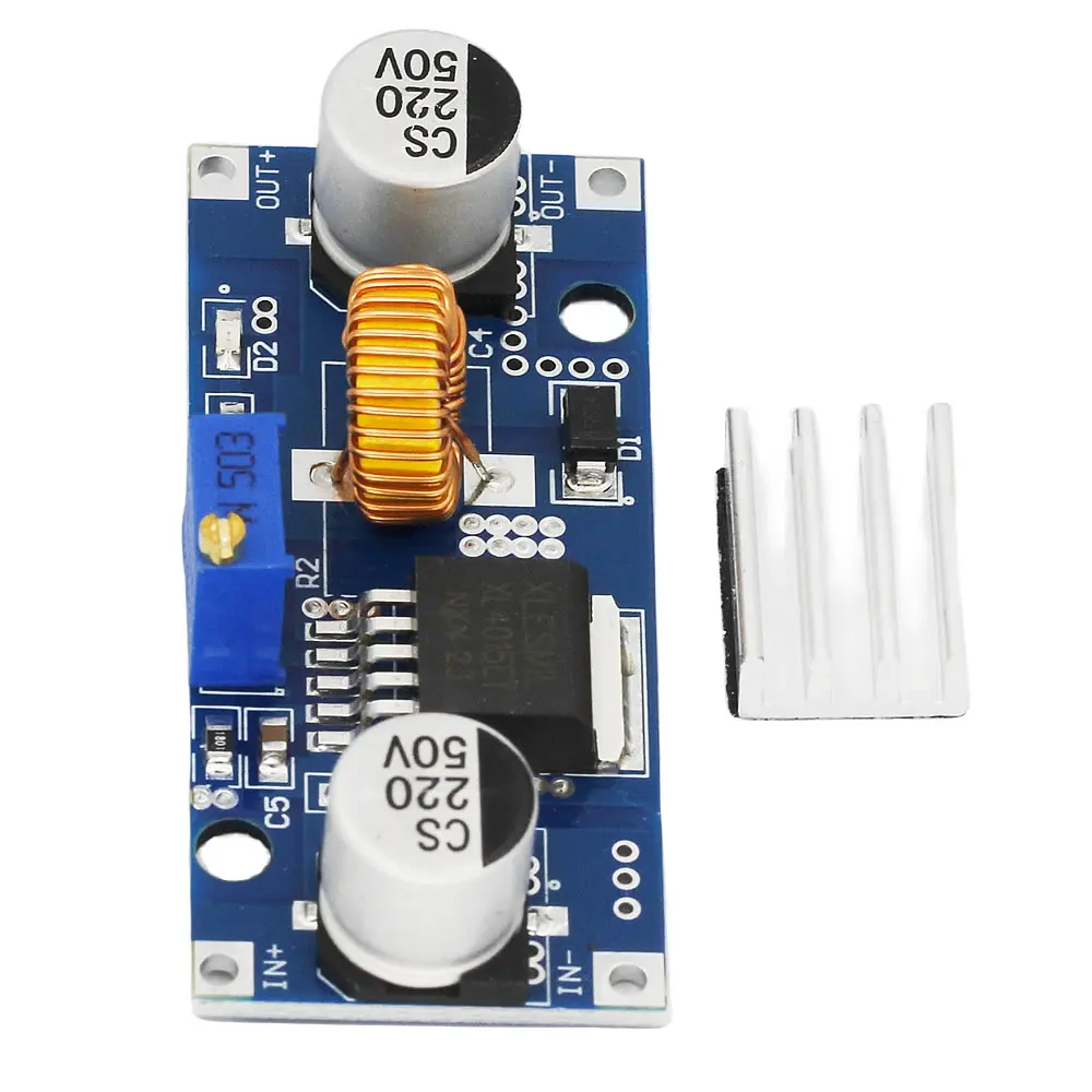 5A XL4015 DC-DC Buck Converter Step Down Adjustable Power Supply Module 4~38V To 1.25-36V LED Lithium Charger Voltage Regulator