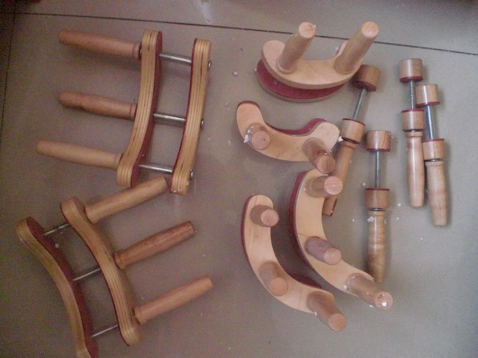 1 Set Glued Violin Making Clamps Luthier Tools