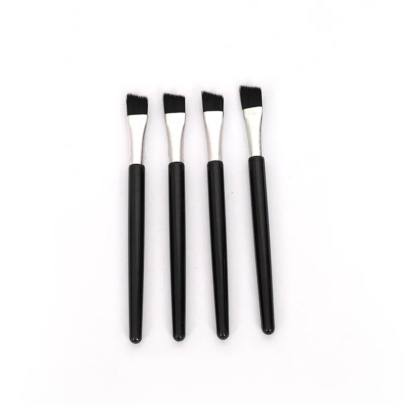 3Pcs Eyebrow Brush Oblique Eyebrow Bevel Blade Makeup Brush Portable Makeup Brush Long Pole Single Sleeper Brushes Hot Sale