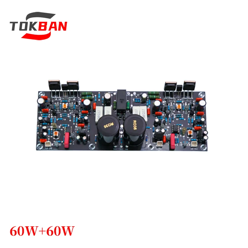 

TOKBAN TDA7293 60w*2 2.0 Channel High Power Amplifier HIFI Class A And B Stereo Amplifier For Home Theater