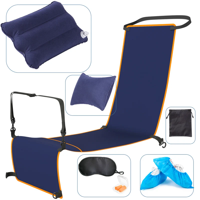 Car Travel Bed Childen And Adults All Can Use Sit On A Long Distance Plane To Sleep Foot Bike Baby Travel Hammock Accessories