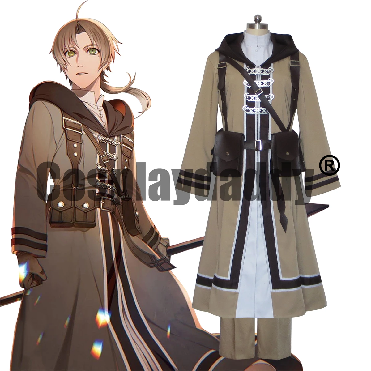 

IN STOCK Asura Kingdom arc Rudy Rudeus Greyrat Cosplay Costume Anime Manga Uniform Outfit