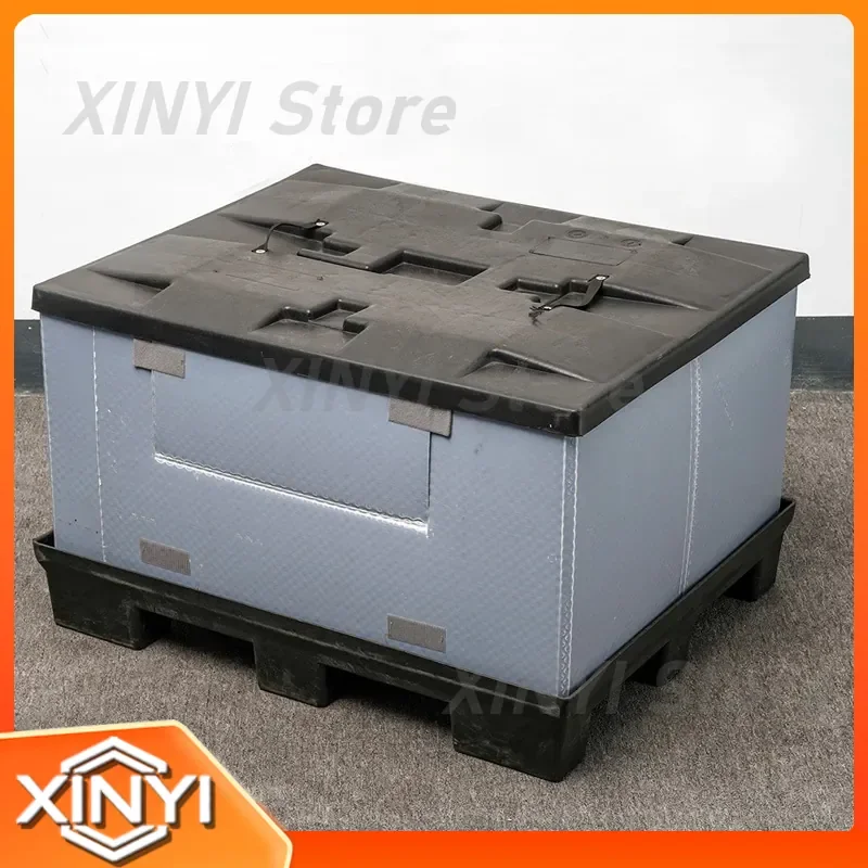 Die-casting Hoarding Box for Auto Parts Logistics PP Turnover Box Circular Packaging Equipment for Automotive Aftermarket