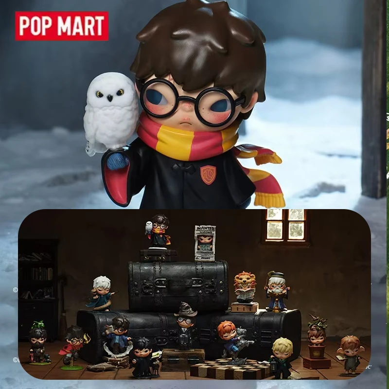 POP MART Hirono Harry Potter SeriesMystery Box Genuine Blind Box Guess Toys Bag Ornament Figurines Home Decor Desktop Doll