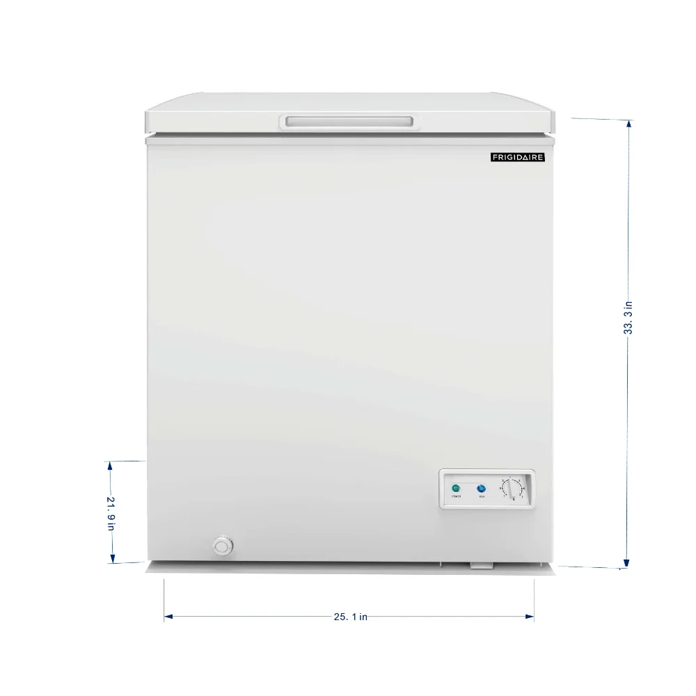 Frigidaire-congelador de pecho 7,0 Cu. ft, EFRF7003, blanco