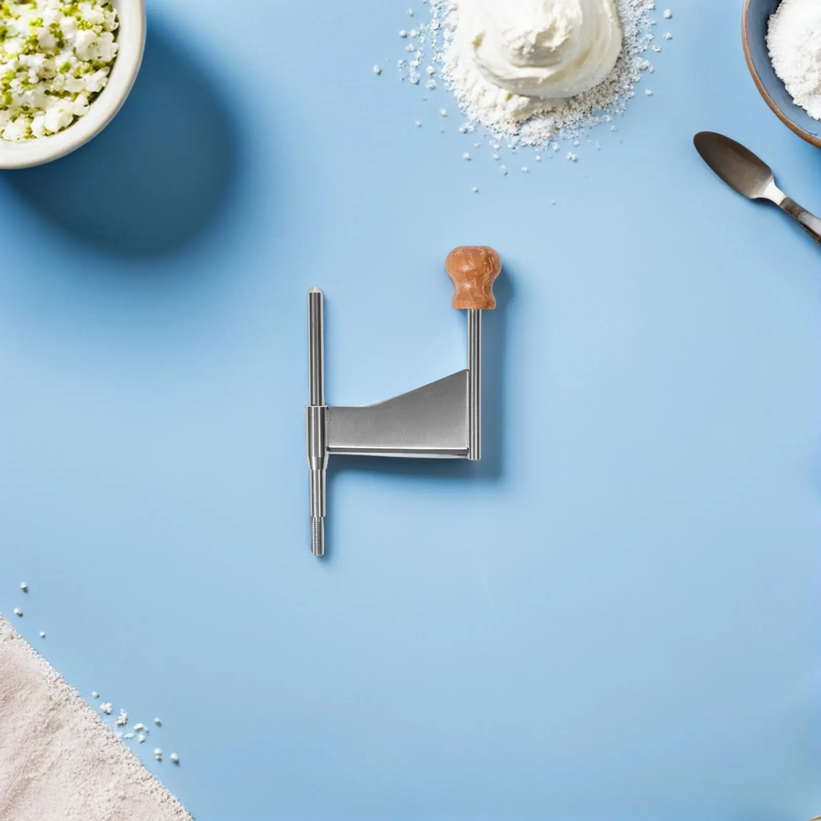 

2Pcs Stainless Steel Cheese Slicer Blade - Rotary Cheese Replacement Cutter for Easy Handheld Shredding Fine Curls for Salads