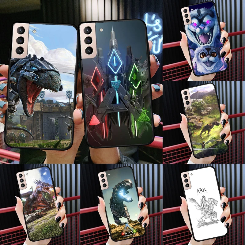 Game ARK Survival Evolved Case For Samsung Galaxy S23 S21 S22 Ultra S8 S9 S10 Note 10 Plus Note 20 Ultra S20 FE Cover