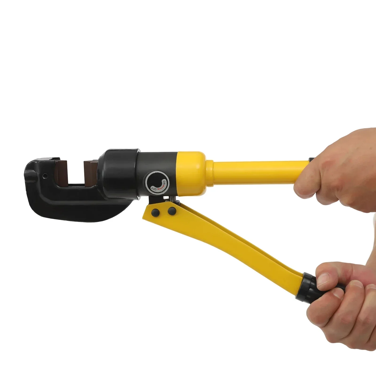 

8T Hydraulic Rebar Cutter 1/4" - 5/8" / 4 mm - 16mm Steel Bolt Chain Cutting tool Handheld Rebar Cutter w/Box and Hex Key