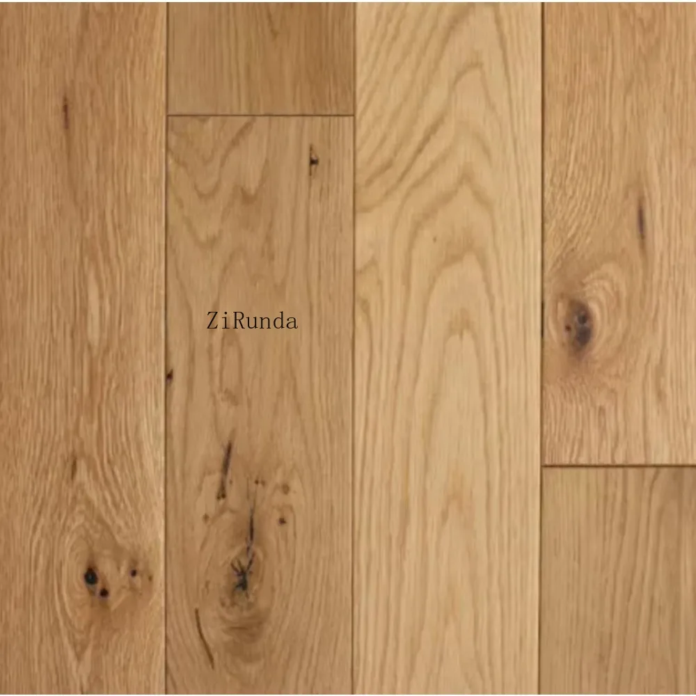 نسخة مخصصة من الأرضيات الصلبة من خشب البلوط، والأرضيات الخشبية الصلبة لغرفة المعيشة