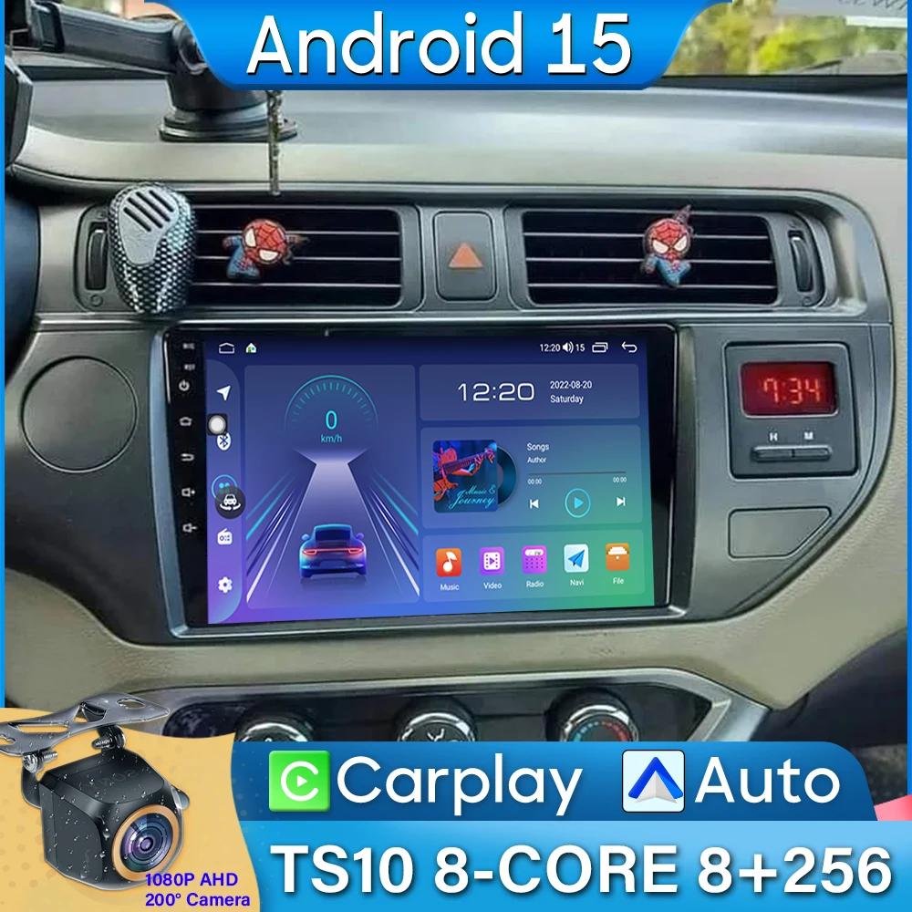 

Car Radio Carplay For Kia RIO 4 K3 2011 2012 2013-2017 Navigation GPS Android Auto Multimedia Player Stereo 4G No 2din
