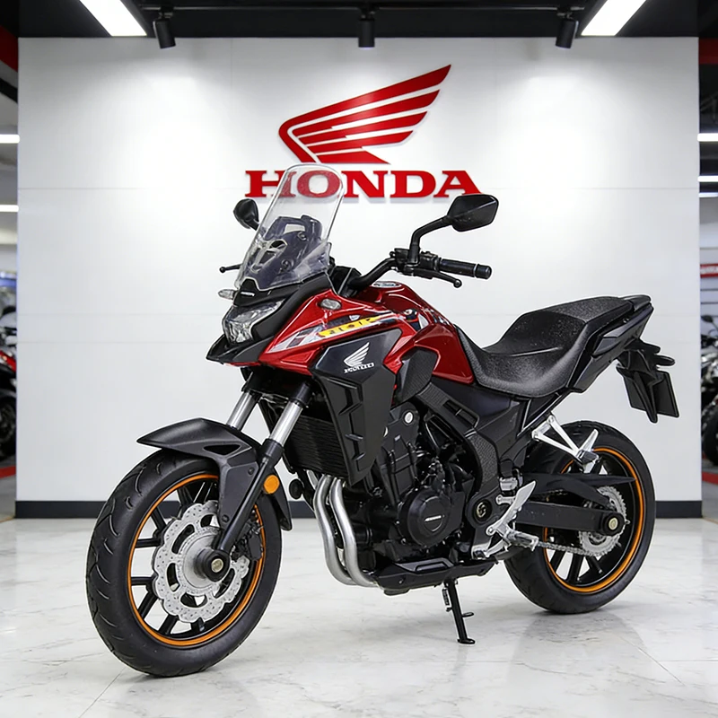 

Модель мотоцикла HONDA CB400X 1/12, литая под давлением, коллекционная, с амортизатором, внедорожная, игрушечная машинка