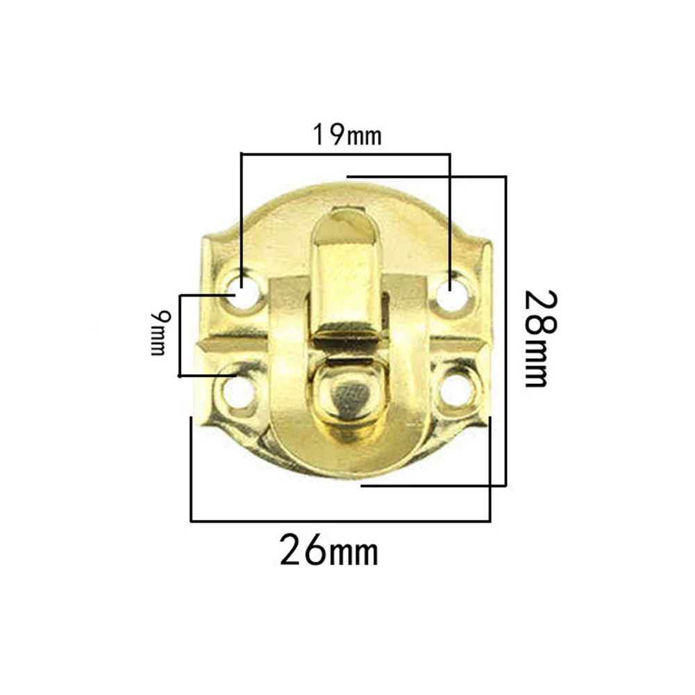 Secure Your Belongings With Retro Hasp Clasp For Jewelry Boxes Cases And Chests Multiple Color Options Material