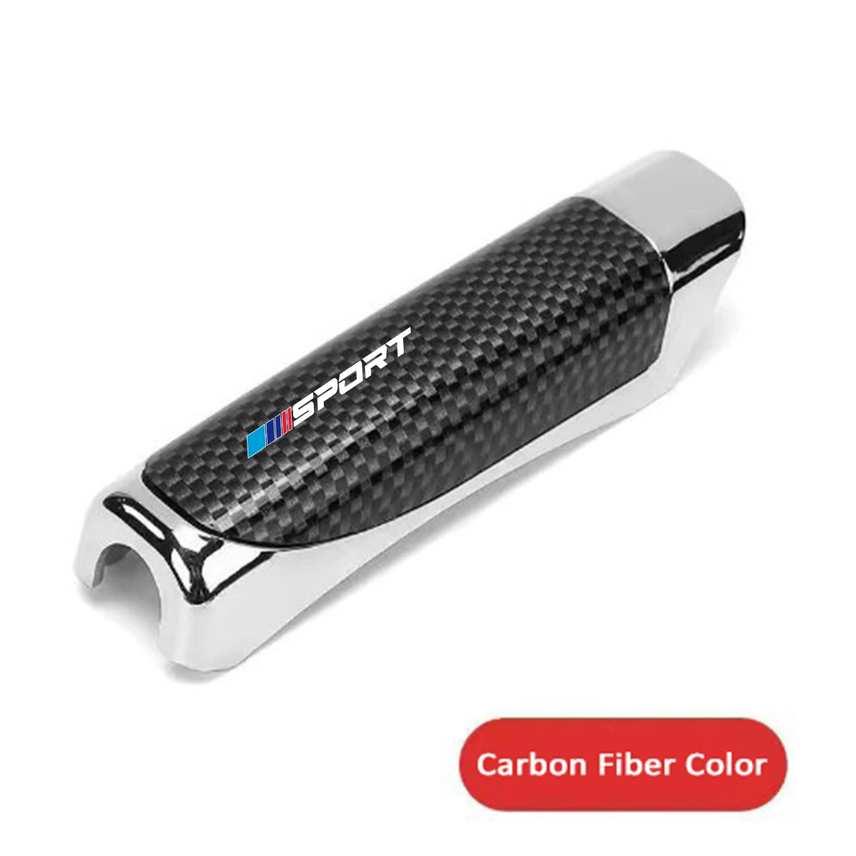 1pc ABS Car Handbrake Cover For BMW X1 X3 X5 E70 F15 F48 G30 G20 F30 F10 E90 E60 Z4 Carbon Fiber Pattern Hand Brake Set Cover