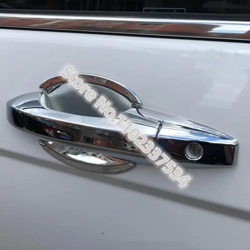 Car styling ABS Chrome Door Handle Bowl Door handle Protective covering Cover Trim FOR Honda CRV CR-V 2007-2011